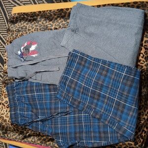 Lot Of Two Men's Sleepwear Sweatpants Pants